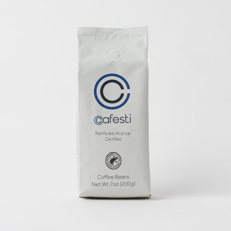 Rainforest alliance certified coffee beans