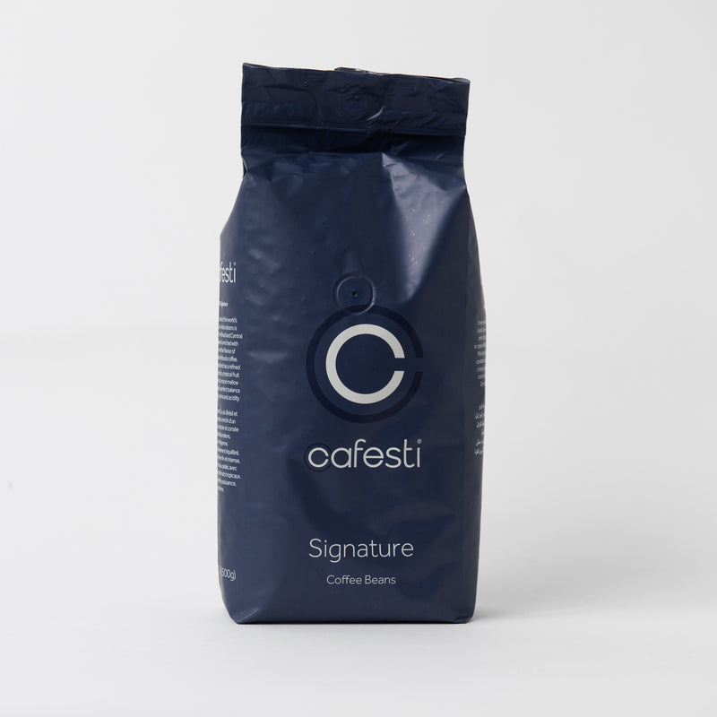 Premium coffee beans, medium roast